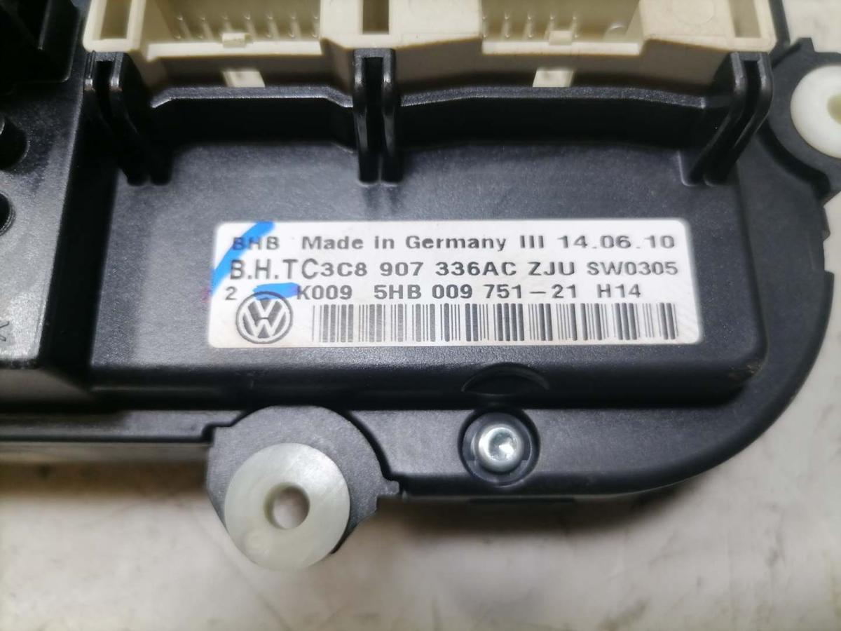 VW Golf 6 original Heizungsregulierung Klimabedienteil Bj.2010